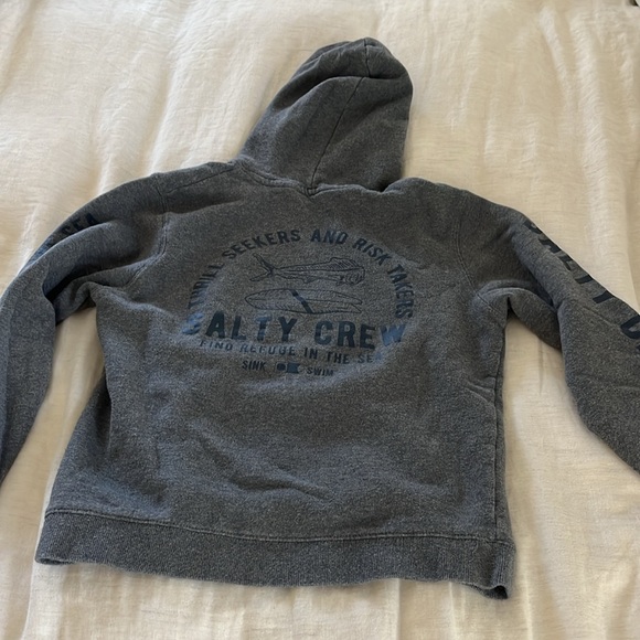 VOLCOM AND SALTY CREW hoodie sweatshirts | boys size large - Picture 4 of 6